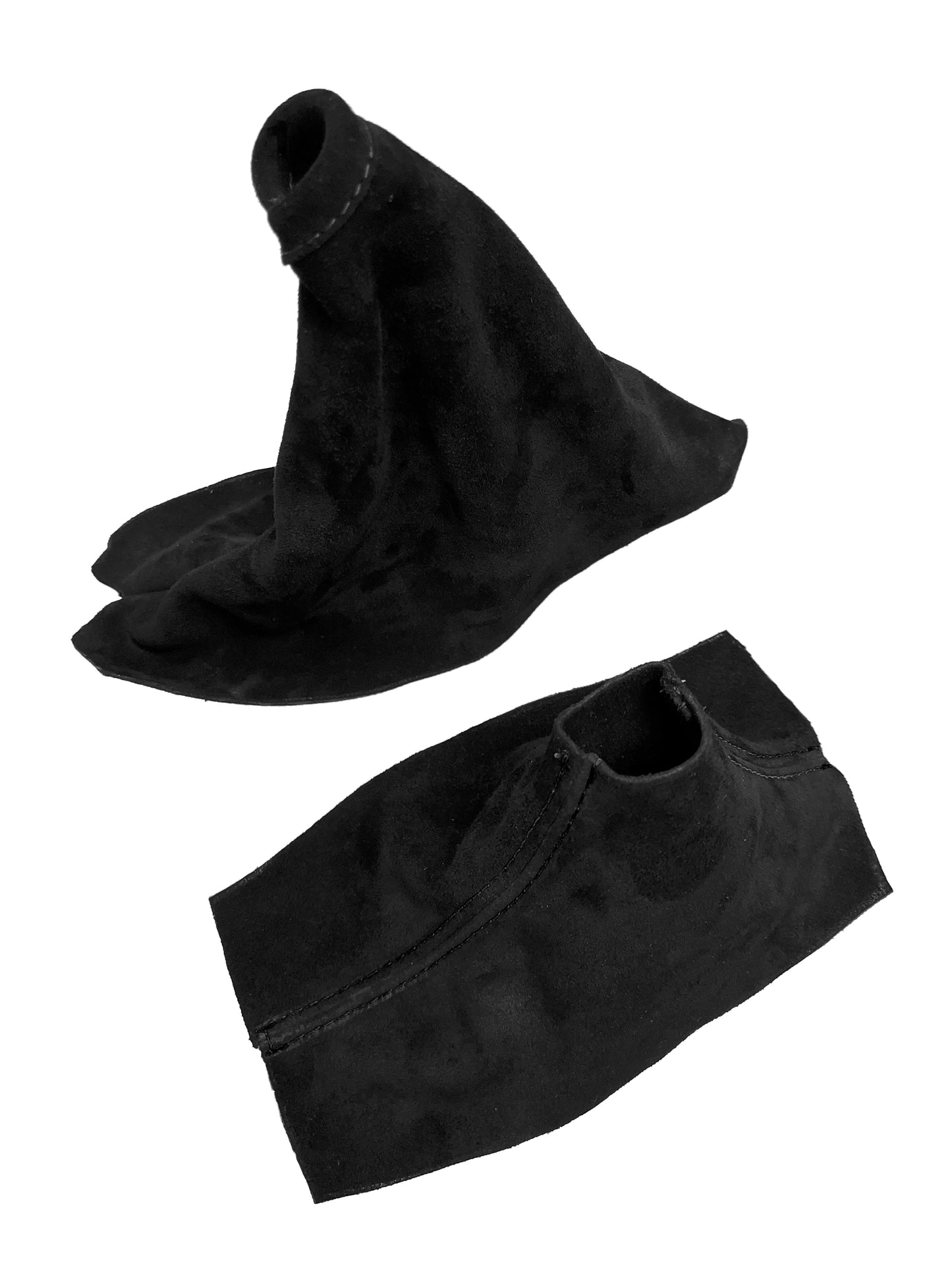 2010-2014 FORD MUSTANG GT Genuine Real Suede Emergency Brake & Shift Boot Cover Set-5