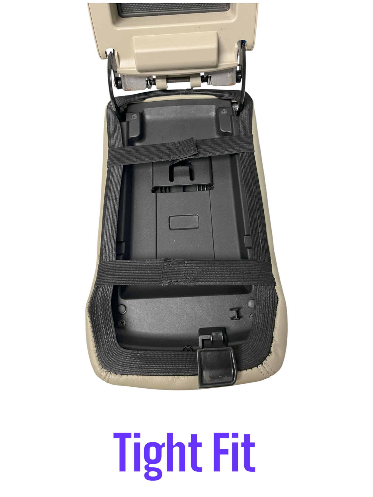 2010 - 2014 Subaru Legacy & Outback Slip Over Console Cover in Warm Ivory Tan (Factory Original Color )-2