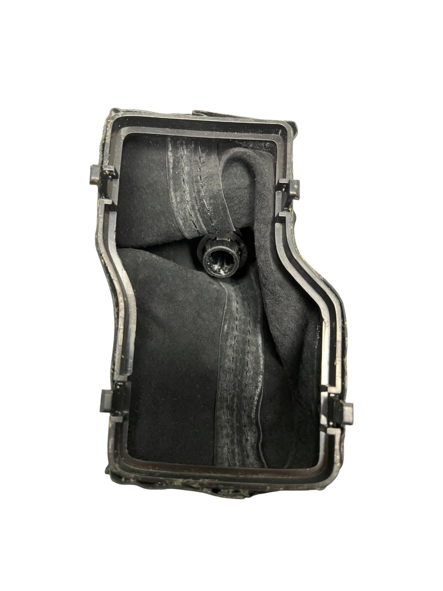 2020-2023 Jeep Gladiator Mojave Automatic Real Suede Alcantara Shift Boot & Transfer Case Orange Stitching-2