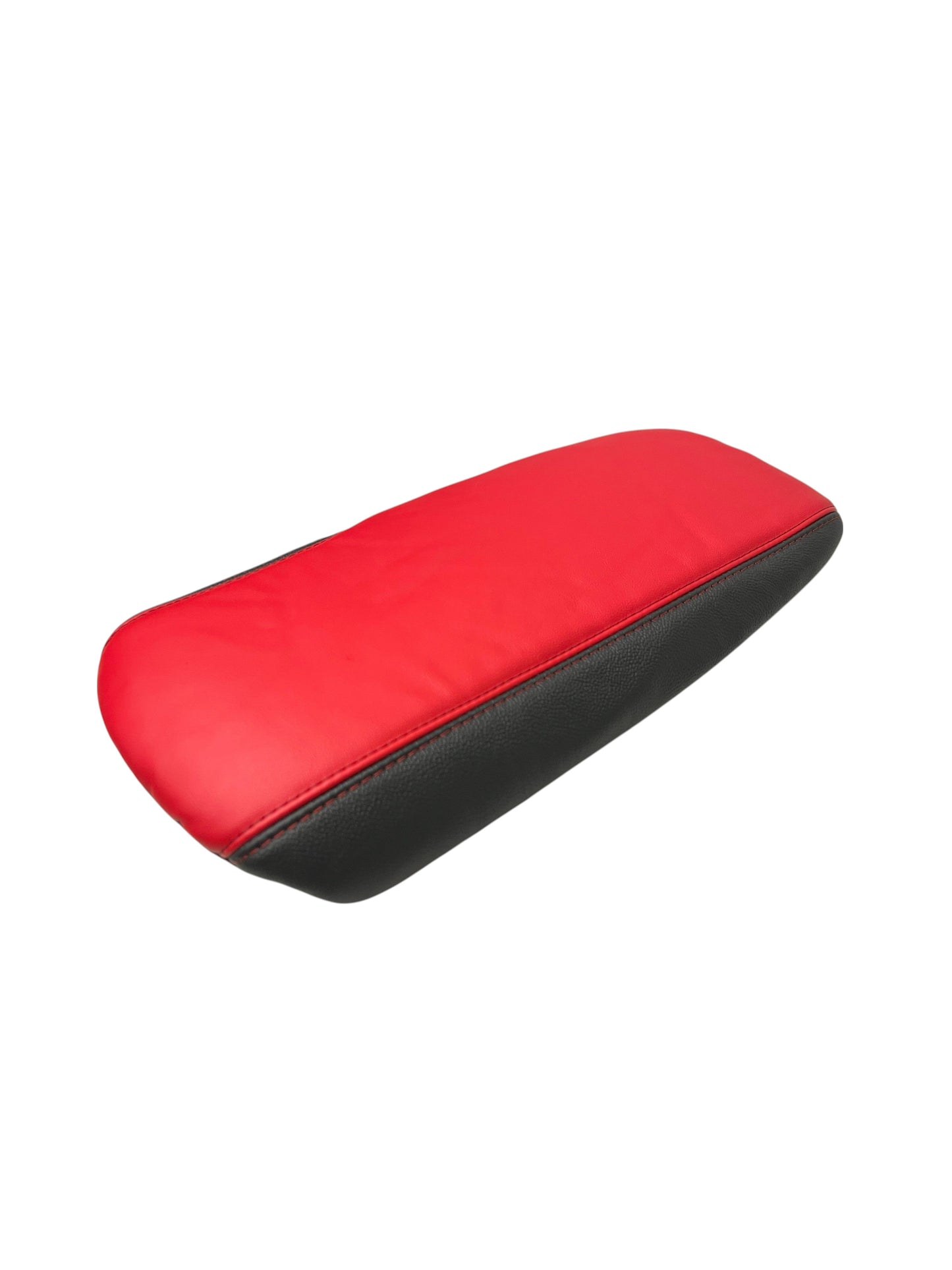 For 2005-2013 Chevy Corvette C6 Z06 Torch Red & Black Leather Console Shift Handbrake Boot Cover-2