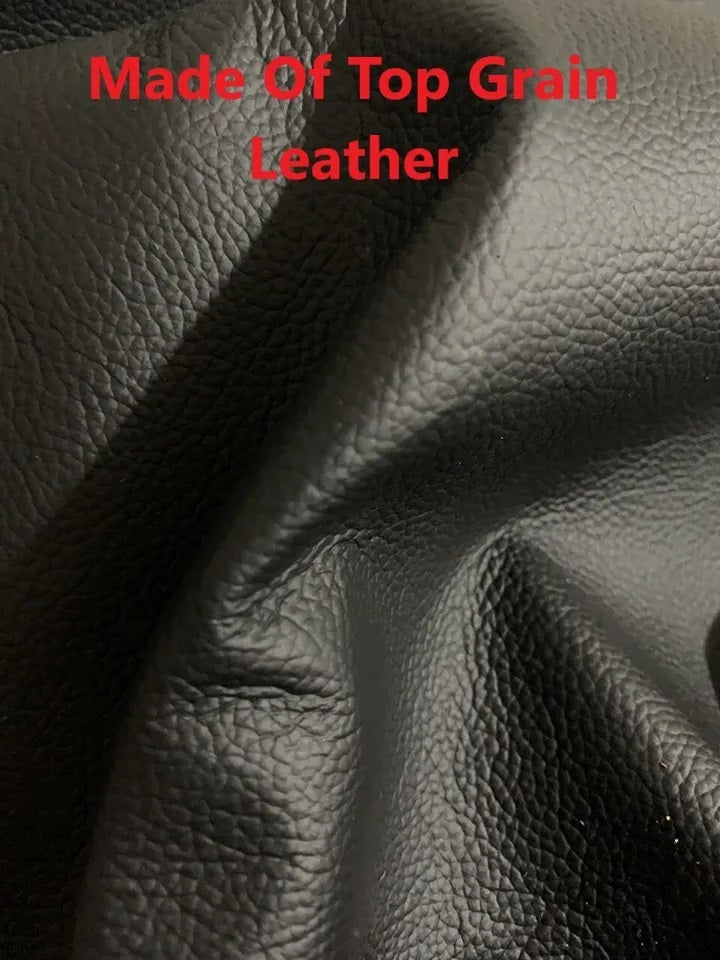 For Chevy Corvette C6 2005-2013 Torch Red Leather Manual Handbrake & Shift Boot Cover-3