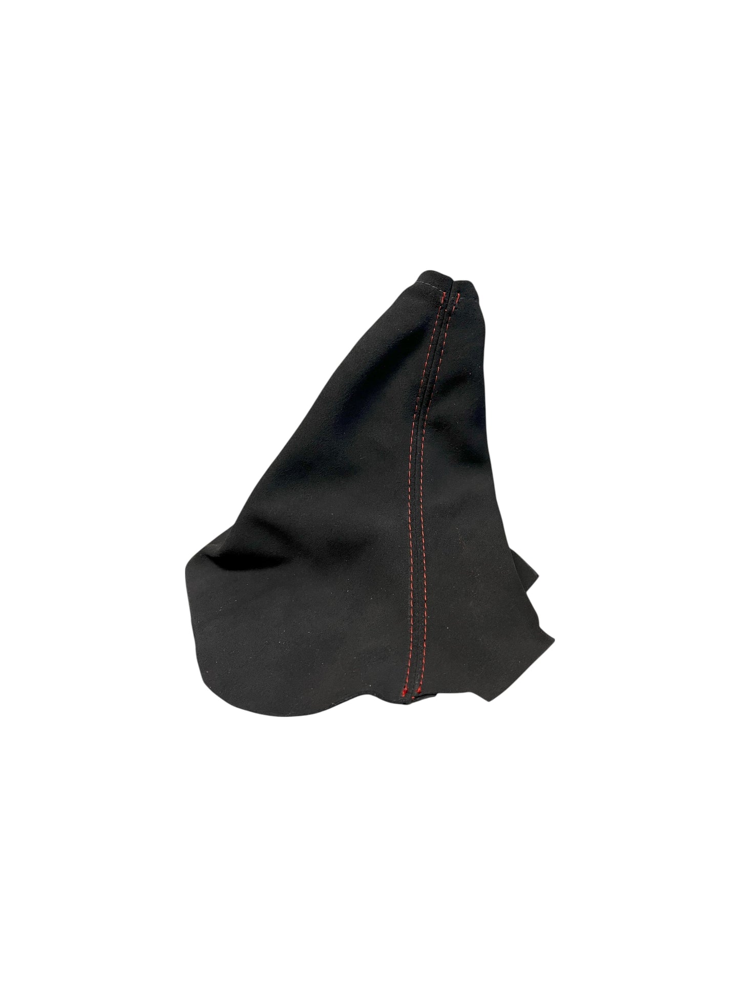 Black Alcantara Real Suede Shift Handbrake Boot Console lid Cover For Chevy Corvette C6 2005-2013-2