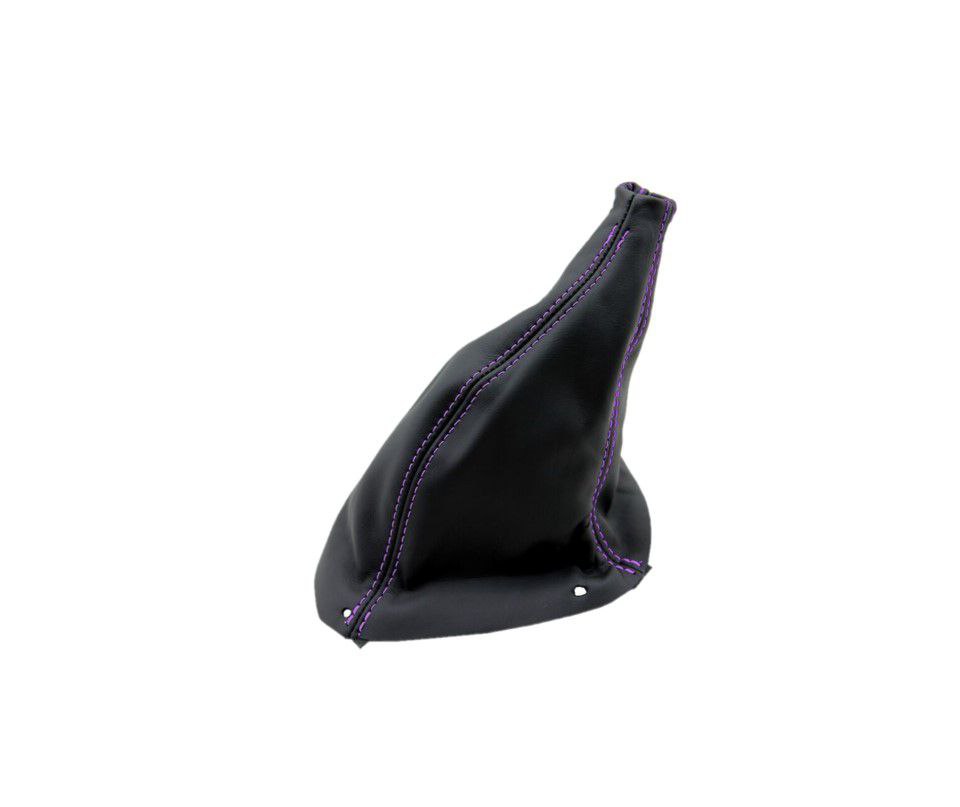 Leather MANUAL Shift Boot Cover In Black 1987 1988 1989 1990 1991 1992 1993 Ford Mustang GT Convertible Coupe-8