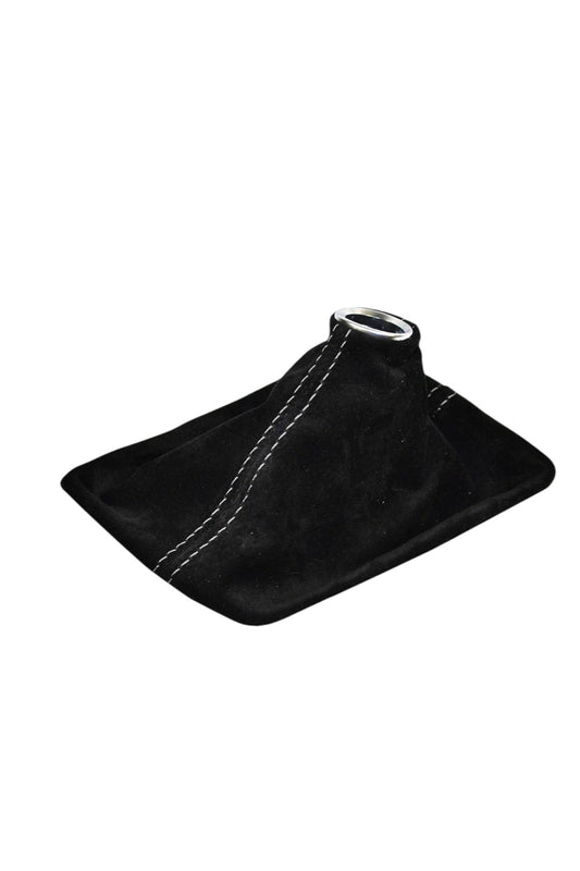 For Chevy Corvette C7 2014 2015 2016 Genuine Suede MANUAL Shift Boot Cover In Black-0