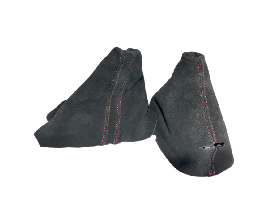 For 1997-2004 Chevy Corvette C5 Genuine Suede Automatic Parking Brake & Shift Boot Cover-0
