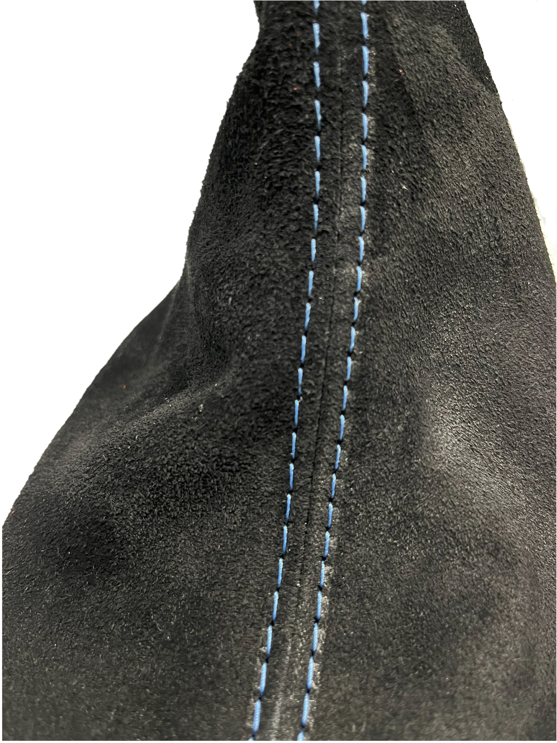2010-2014 FORD MUSTANG GT Genuine Real Suede Emergency Brake & Shift Boot Cover Set-4