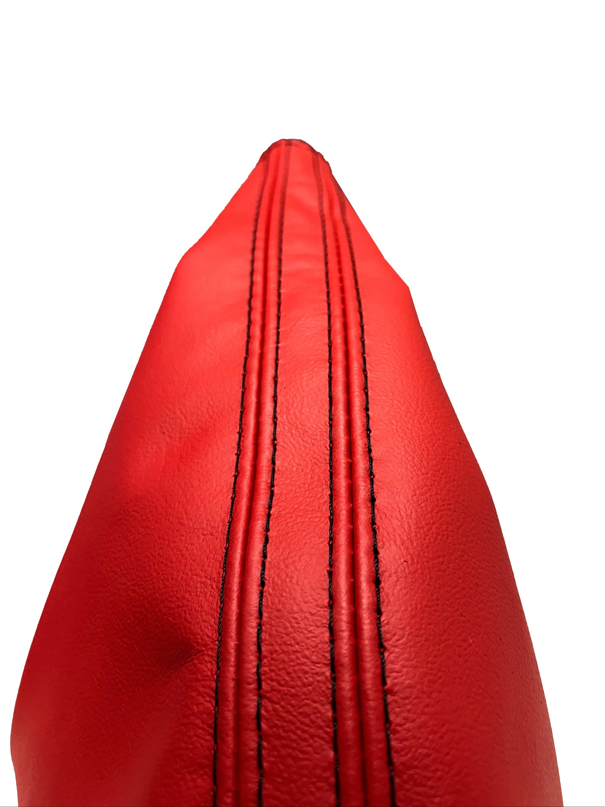 Torch Red Leather Emergency Brake & Shift Boot Cover For Ford Mustang GT 1994 1995 1996 1997 1998 1999 2000 2001 2002 2003 2004-3